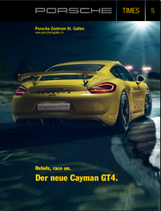 Porsche Times Frühling 2015